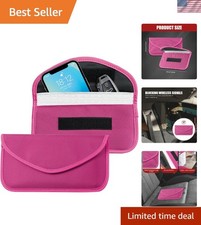 2PCS Rose Faraday Bags for Cell Phone  Key Fob - Waterproof Privacy Protectors