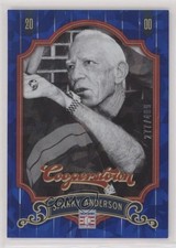 2012 Panini Cooperstown Blue Crystal Collection /499 Sparky Anderson #93 HOF sh7