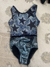 Simone Biles GK Elite REPLICA LEOTARD Gymnastics TEAM USA Bling STAR SPANGLED AM