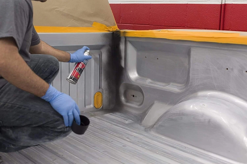 Rust-Oleum 248914-6PK Stops Rust Truck Bed Coating Spray Paint, 15 oz, Black, 6 - Image 2 of 4