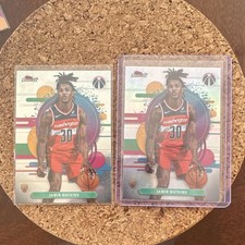 Topps Finest Rookie Refractor Uncommon – Jamir Watkins Wizards Lot (2 Cards)