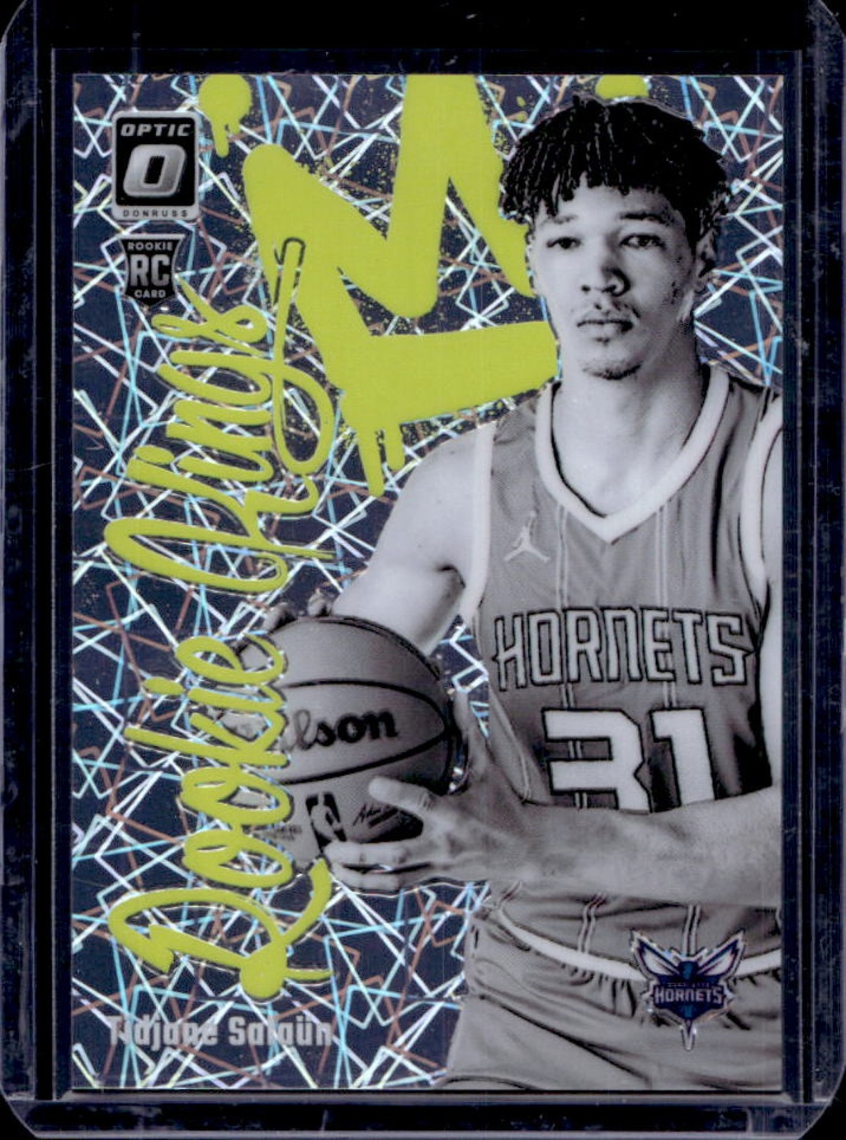 2024-25 Donruss Optic Tidjane Salaun Rookie Kings RC #20 Hornets