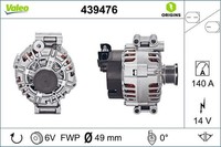 Valeo Generator 439476 FüR Bmw