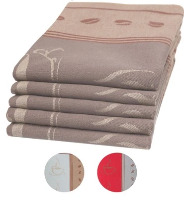 ZOLLNER Juego de 5 paños de cocina paños de cocina paños de secado