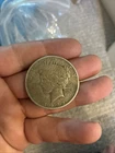 1922 D US Antique Silver PEACE DOLLAR United States Coin LIBERTY & EAGLE