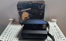 Vintage Polaroid Spectra SE Instant Camera parts - Box  Instructions Booklet
