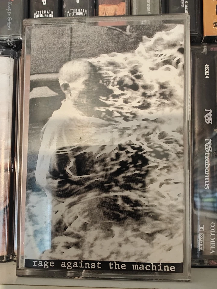 Rage Against The Machine RATM (paper labels) FULLY PLAY GRADED cassette album - Image 3 of 4