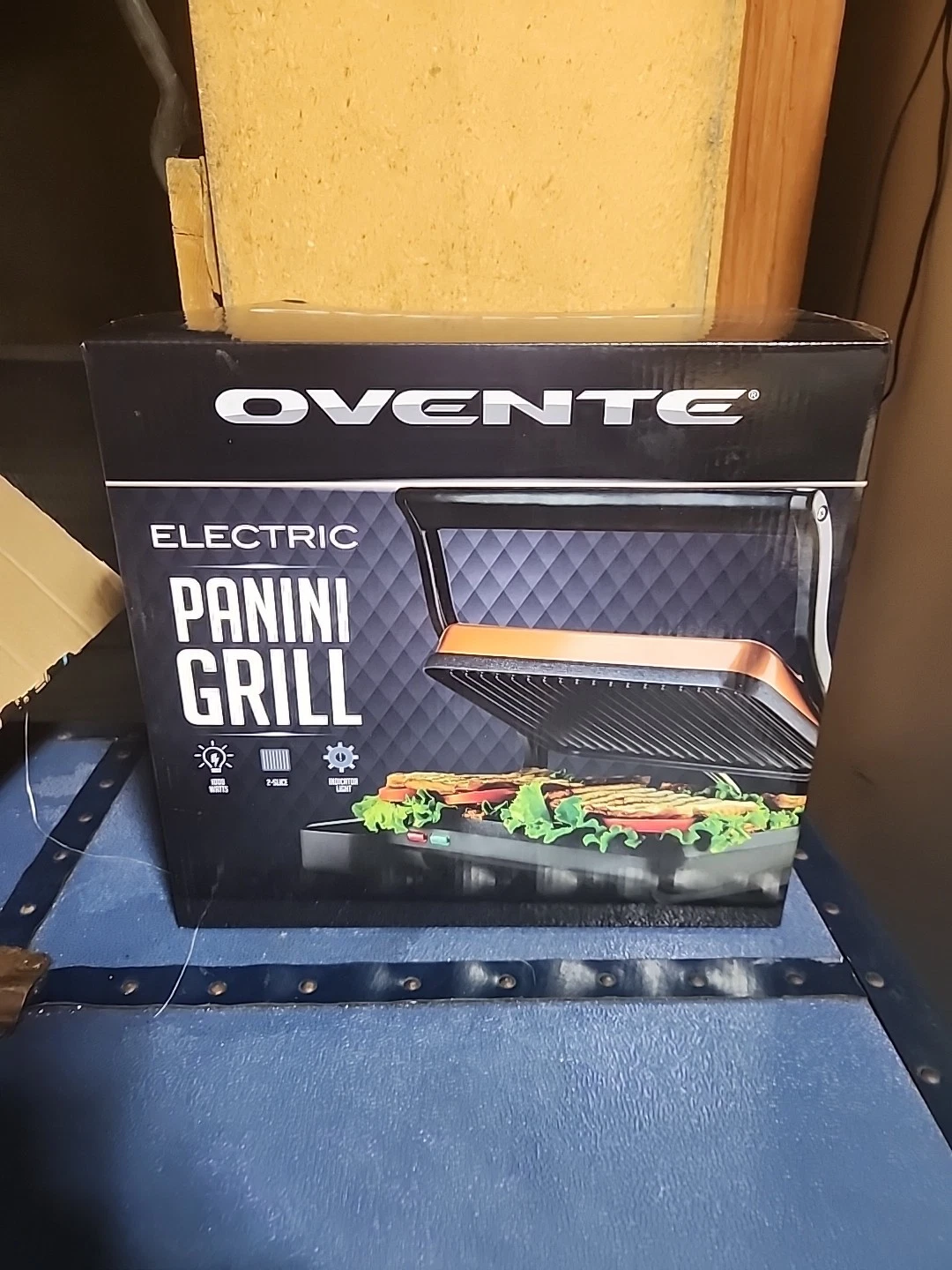 OVENTE GP0620CO Panini Press Grill - Brown