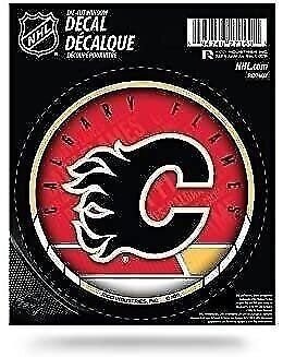 Calgary Flames 4'' Round Decal