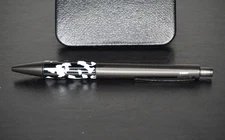 Lamy Ball Point Pen Black White Accents Silver Accents