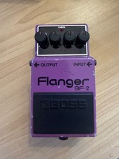 Vintage 80's Japanese Boss BF-2 Flanger , no colour label, no box, SN - 943410