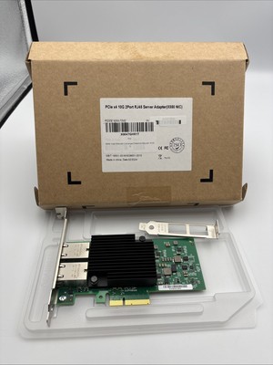 X550-T2V2 Intel 10Gb Ethernet Converged PCIe Network Adapter X550 New Open Box