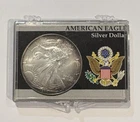 1993 American Silver Eagle $1 1 oz .999 Fine Silver BU Holder US Mint Uncert