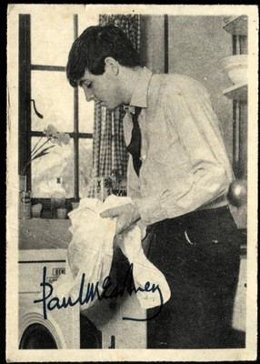 Trade Card, A&BC Chewing Gum, THE BEATLES, 1964, B&W, Paul McCartney, #37