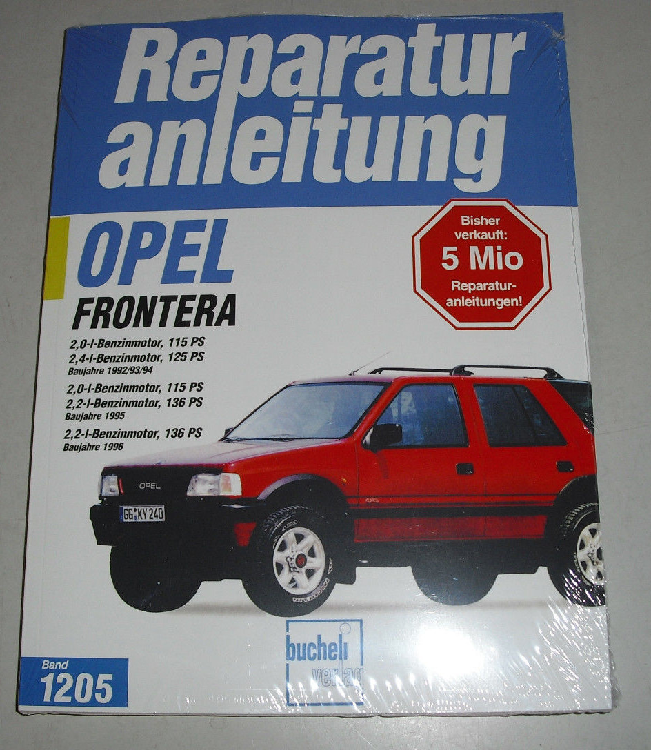 Thumbnail - Reparaturanleitung Opel Frontera Benziner 2,0 / 2,2 / 2,4 Liter, Bj.