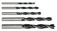Spiralbohrer Holzbohrer Set 5Tlg. Holzbohrersatz Rundschaft Bohrer Satz 4-10Mm