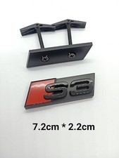 S3 Logo Audi3 Emblème Avant calandre Noir brillant A3 S3