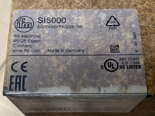 IFM SI5000 Flow Monitor Switch New In Box Expedited Shipping One - Picture 3 of 4