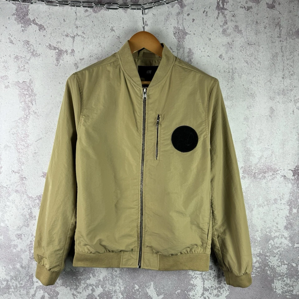 H&M The Weekend XO Bomber Jacket Classic Men’s Long Sleeve Size S - Image 3 of 4