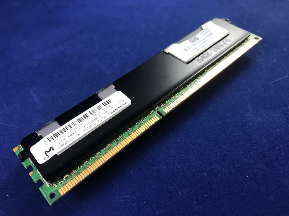 HP 16GB Memory 593915-b21 500207-171 595098-001 DDR3 1066 MHz PC3-8500 DRAM - Image 3 of 4