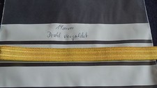 Tresse Bundeswehr Marine f&uuml;r &Auml;rmel Echt vergoldet 14mm breit 1meter (DB102)