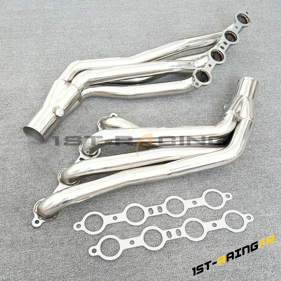 LS Conversion Swap Exhaust Headers For 1960- Chevrolet C10 Pickup 5.3L 5.7L 6.2L - Image 3 of 4