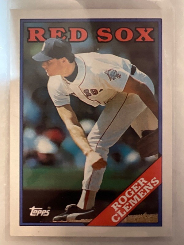 1988 Topps Roger Clemens Boston Red Sox #70
