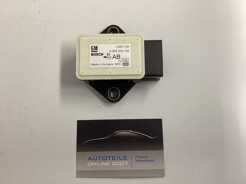 Opel Corsa D Querbeschleunigungssensor Drehratensensor GM 13267138 0265005748