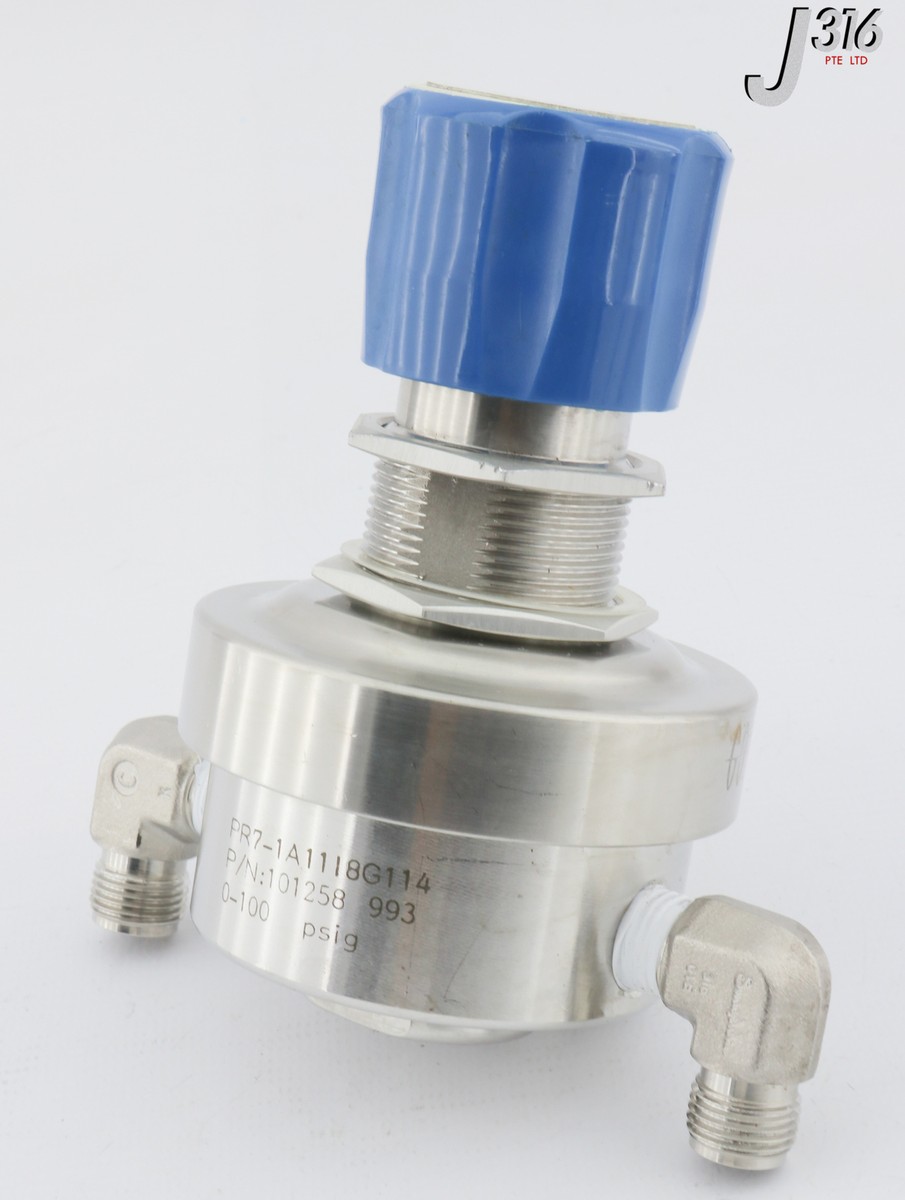 27625 GO INC FLOW REGULATOR, 0-100PSIG, P/N: 101258 PR7-1A11I8G114