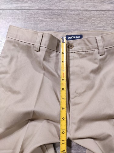 Lands End Shorts Boys Size 20 Beige School Uniform Chino Bottoms Boys - Picture 6 of 9