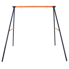 Hammock Chair Stand Powder Coated Steel Swing Set Frame Stand Weatherproof