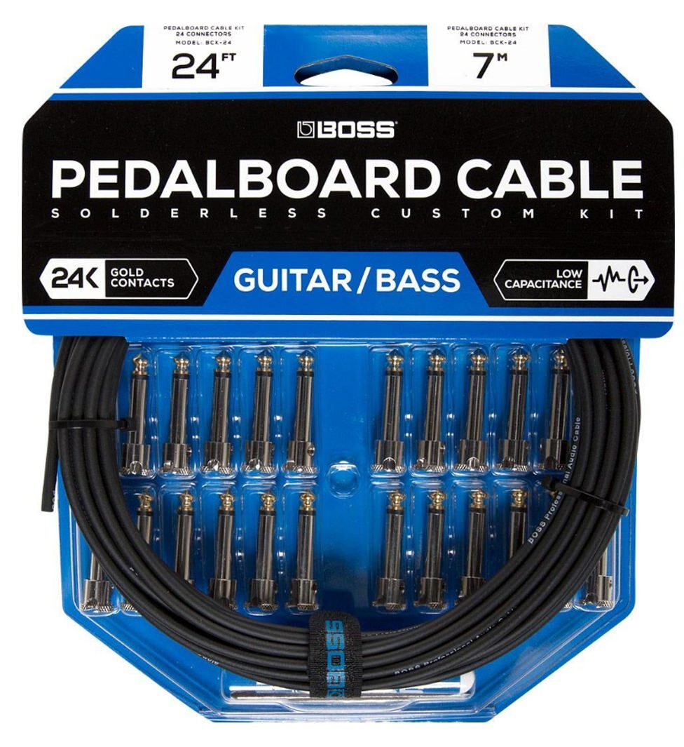 BOSS BCK-24 Kit Assemblaggio 12 Cavi Patch Cable Kit BOSS BCK-24