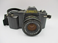 Canon T50 35mm SLR Film Camera w/ FD 50mm f/1.8 Lens