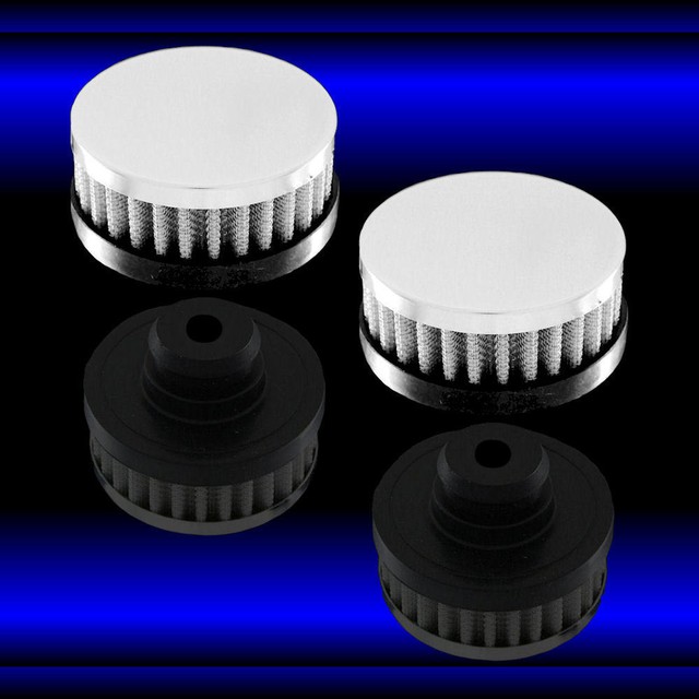 Valve Cover Breathers 2 Inch for Big Block Chevy 396 427 454 502 Chrome