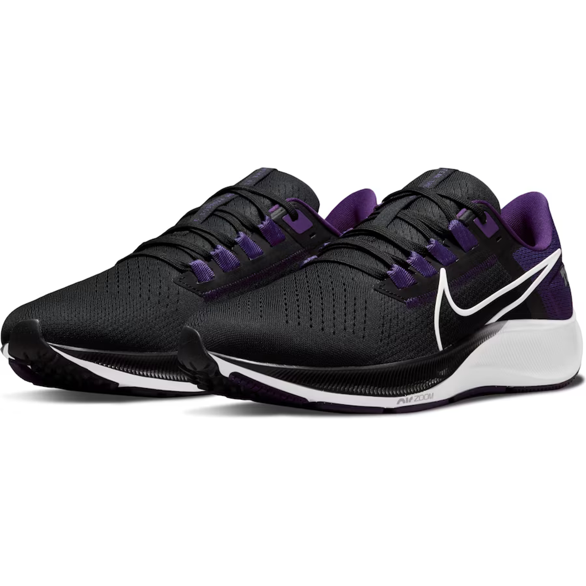 Nike TCU Horned Frogs Air Zoom Pegasus 38 Purple Black DJ0855-001 Men’s Size 9.5 Nike TCU Horned Frogs Air Zoom Pegasus 38 | Mercari main image 4