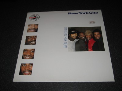 NEW YORK CITY - 'I'm Doin Fine Now' Original 1989 LP Vinyl Record