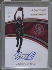 2016-17 Panini Immaculate Modern Marks Gold 9/10 Norman Powell #MM-NPO Auto 0a6