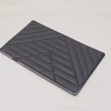 Car Floor Carpet Mat Patch Heel Scuff Plate Foot Rest Pedal Foot Pad Universal