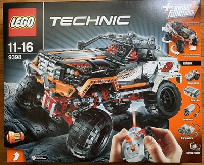 LEGO TECHNIC 9398 4x4 Crawler motorized w/ remote Truck Building SET Retired New