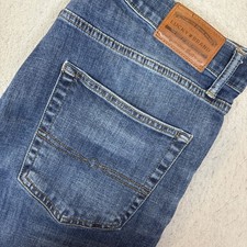 Lucky Brand 412 Athletic Slim Mens Jeans Blue Denim 36x32 Medium Wash