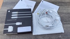 Apple A1258 iPod iPad Composite AV Cable Audio Video Cables RCA USB