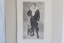 Marcellin DESBOUTIN Portrait Adolphe Willette Drypoint Engraving (69526)