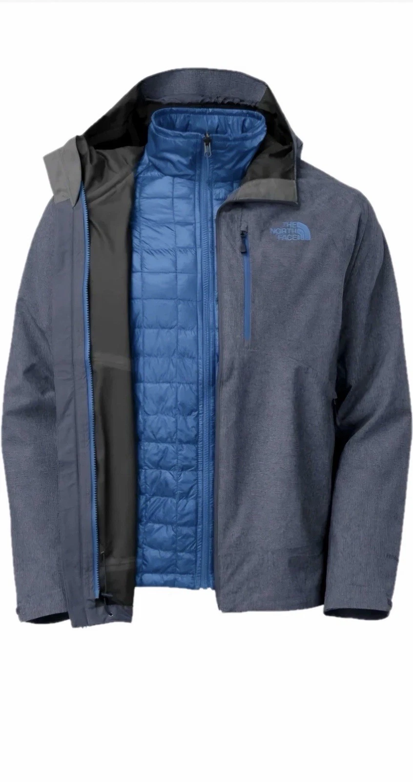 The North Face ThermoBall Men's Triclimate Jacket. Great Condition