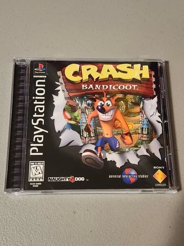 Crash Bandicoot (PlayStation 1, 1996) CIB