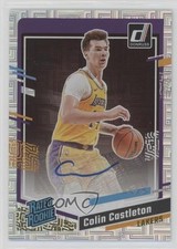 2023 Panini Donruss Rated Rookie Choice Signatures Colin Castleton #284 Auto n0c