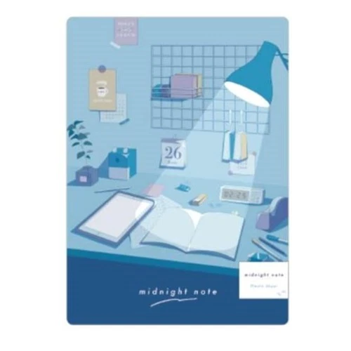 Kamiojapan Desk Pad B5 (Nostalgic World/MIDNIGHT)