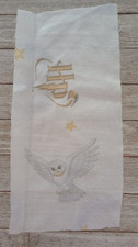 harry potter owl  hedwig fun fabric 12 x 5.5 inch 1pc