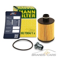 Mann ÖLFILTER+ÖLABLASS-SCHRAUBE FÜR Opel Astra J 2.0 Cascada 2.0 Combo 1.6 12-