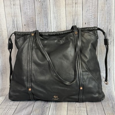 Radley London Medium Tote Shoulder Bag Women s O/S Black Leather