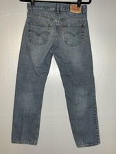 Levi  s 505 Women's Size 18 Reg W29 L29 Medium Wash Blue Jeans Regular Denim